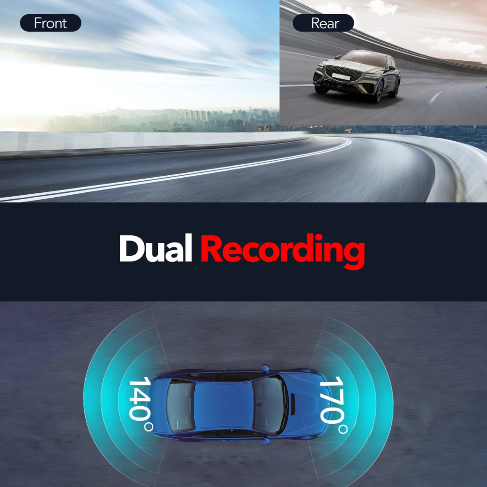 Redtiger F7N 4K Front Rear Dash Cam. 64GB