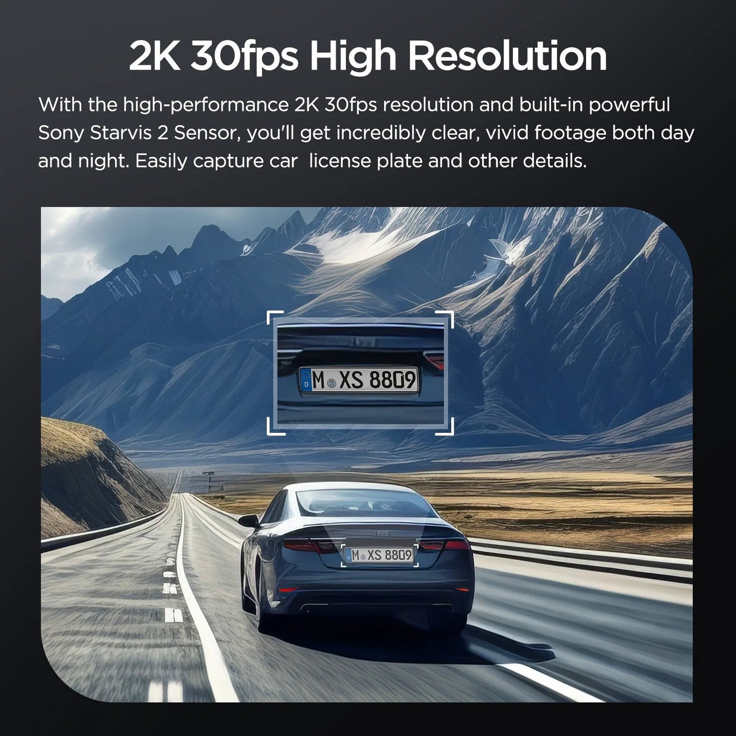 VIOFO VS1 Mini Dash Cam, 1440P Hidden Design Dashcam